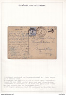 DDX 090 - TAXATION Sur Poste Militaire - Carte-Vue Postes Militaires 1 En 1926 - Taxée 50 C Par Timbre-Taxe à OUGREE - Storia Postale