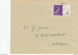 899/30 -- Enveloppe TP  Moins 10% WENDUINE 1947 Vers ANTWERPEN - TB Indication Marginale HC - 1946 -10%