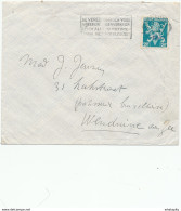 896/30 -- Enveloppe TP  Surcharge Locale  Moins 10% ANTWERPEN 1949 Vers WENDUYNE - 1946 -10%