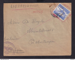 DDZ 552 - Enveloppe Timbre PAR AVION D'un Volontaire Belge En Russie - 47663 Organisation Todt - Vers ANTWERPEN 1942 - Guerra '40-'45 (Storia Postale)