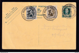 DDZ000 - Entier Postal Houyoux Cachet Agence BRUXELLES AEROPORT 29 IX 1929 (selon Herman , Ouverte En 1934 !! ) - Autres & Non Classés