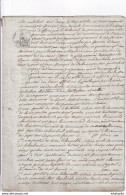 DDX 483 -  Document Fiscal 9 Pages Occupation Française 1812 - Communes De BURST , KERKXKEN , HAUTHEM ST LIVIN , - Dokumente