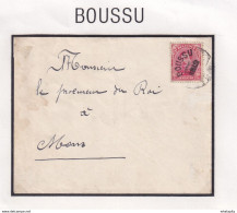 DDX 421 - Collection Cachets De FORTUNE Daniel Jonsen - Lettre Cachet Electoral BOUSSU - Fortuna (1919)