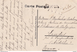 DDX 416 - Collection Cachets De FORTUNE Daniel Jonsen - BLATON Carte- Vue Panorama Griffe PAYE - Fortune Cancels (1919)