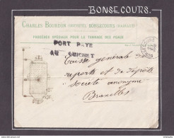 DDX 418 - Collection Cachets De FORTUNE Daniel Jonsen - BONSECOURS Griffe PORT PAYE AU GUICHET - Fortuna (1919)