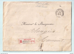 192/38 -- Les RECOMMANDES - Enveloppe En FRANCHISE TOTALE Bruxelles 1903 - Service Du Roi , Liste Civile - Portofreiheit