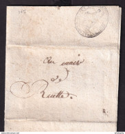 DDCC 807 - Document IMPRIME - NEUFCHATEAU An 10 Vers Le Maire De RUETTE - Signé Le Sous-préfet Collard - 1794-1814 (Französische Besatzung)