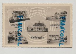 Côte Belge. Souvenir De Middelkerke. Carte Mosaïque 1951 - Middelkerke