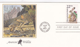 États-Unis FDC 1987 1727 Écureuil Gris - 1981-1990