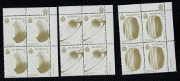 San Marino 2023 Giornata Internazionale Delle Donne E Delle Ragazze Nella Scienza 3v In Quartina Complete Set ** MNH - Unused Stamps