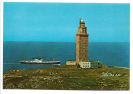 FARO TORRE DE HERCULES / TOWER OF HERCULES.- LA CORUÑA / GALICIA.- ( ESPAÑA ) - La Coruña