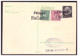 Sudetenland (005359) Propagandapostkarte Mit Sonderstempeln, Fünfhunden - Région Des Sudètes