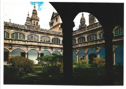 COLEGIO DE FONSECA, CLAUSTRO / THE FONSECA SCHOOL, CLOISTER.- SANTIAGO DE COMPOSTELA - GALICIA - ( ESPAÑA). - Santiago De Compostela