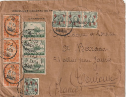 Lettre De Chine Pour Toulouse  France - Sonstige & Ohne Zuordnung