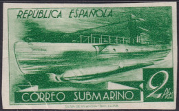 Spain 1938 Sc 605B Galvez 3277 España Ed 776ccds Imperf Colour Essay MH* - Ensayos & Reimpresiones