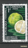 CAMERUN 1967 Fruits    Pomelo (Citrus Grandis)     Ø - Cameroun (1960-...)