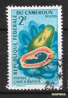 CAMERUN 1967 Fruits   Papaya      Ø - Cameroun (1960-...)