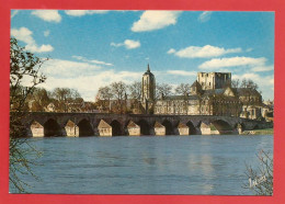 C.P.M.( 45 )« BEAUGENCY » Le Pont Sur La Loire,La Tour Saint-Firmin - Jolie Vue Générale     X2phots - Beaugency