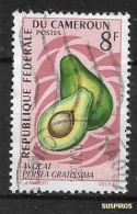 CAMEROUN  1967 Fruits    Avocado (Persea Americana)      Ø - Cameroun (1960-...)