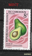 CAMEROUN  1967 Fruits    Avocado (Persea Americana)      **MINT - Cameroun (1960-...)