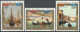 Chad, 1972, Art, Paintings; Unesco For Venice - Tchad (1960-...)