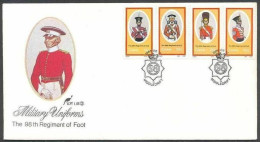 Ciskei 1986, Military Uniforms, FDC - Ciskei