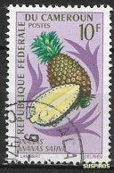 CAMEROUN  1967 Fruits    Pineapple (Ananas Sativa)  Ø USED Differents Colours - Cameroun (1960-...)