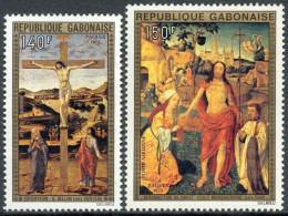 Gabon, 1975, Easter, Art, Paintings, Bellini & Burgund School Work - Gabon (1960-...)