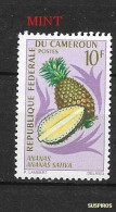 CAMEROUN  1967 Fruits    Pineapple (Ananas Sativa) MINT   Differents Colours - Cameroun (1960-...)