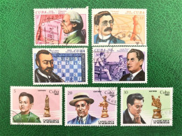 CUBA Capablanca, COLLECTION Ajedrez Chess, USED - Usati