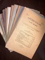 Azerbaycan Yurt Bilgisi 1932-1957 Issue: 1-37 Set - Azerbaijan Turkish Magazine - Zeitungen & Zeitschriften