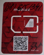 UZBEKISTAN OUZBEKISTAN USBEKISTAN GSM Sim Card MOBIUZ Mobi.uz Carte Puce New Neuf Nuova - Oezbekistan