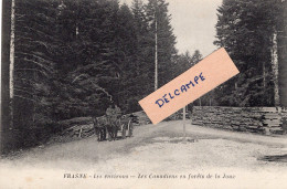 Frasne - Les Environs - Les Canadiens En Forêts De La Joux - Guerre 1914/1918 - Other & Unclassified