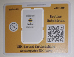 UZBEKISTAN OUZBEKISTAN USBEKISTAN GSM Sim Card BEELINE BEE Carte Puce New Neuf Nuova - Usbekistan