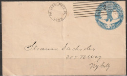 USA 1893  Ganzsache  PHILADELPHIA.PA. ( D 6709) Günstige Versandkosten - ...-1900