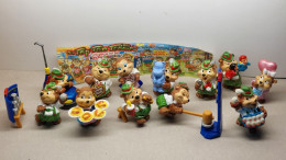 1996 Ferrero - Kinder Surprise - Die Top Ten Teddies In Volksfeststimmung - Complete Set + BPZ - Monoblocs