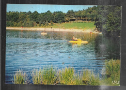 Cpm 8737434 Laurière Le Plan D'eau , Pédalo , Plage - Lauriere