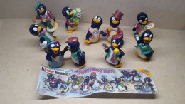 1994 Ferrero - Kinder Surprise - Die Peppy Pingo Party - Complete Set + BPZ - Monoblocs