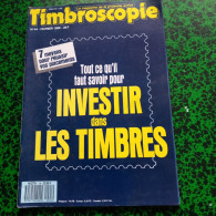 Magazine De La Philatélie * Timbroscopie N: 44  De Février  1988 * Investir Dans Les Timbres... - Francés (desde 1941)