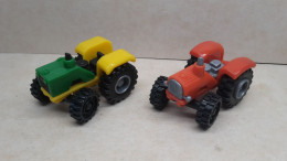 1995 Ferrero - Kinder Surprise - K95 118 & 119 - Tractors - Complete Set - Monoblocs