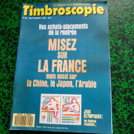 Magazine De La Philatélie * Timbroscopie N: 50  De Septembre  1988 * Misez Sur La France - French (from 1941)