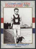 UNITED STATES 1991 - U.S. OLYMPIC CARDS HALL OF FAME # 22  OLYMPIC GAMES 1926 / 1932 / 1936 FRANK WYKOFF - ATHLETICS - G - Autres & Non Classés