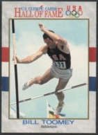 UNITED STATES 1991 - U.S. OLYMPIC CARDS HALL OF FAME # 23 - OLYMPIC GAMES MEXICO CITY '68 - BILL TOOMEY - ATHLETICS - G - Otros & Sin Clasificación