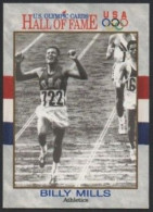 UNITED STATES 1991 - U.S. OLYMPIC CARDS HALL OF FAME # 24 - OLYMPIC GAMES TOKYO '64 - BILLY MILLS - ATHLETICS - G - Sonstige & Ohne Zuordnung