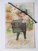 Fantasie  Postgirl Facteur Postman Good News 1905 - Poste & Facteurs