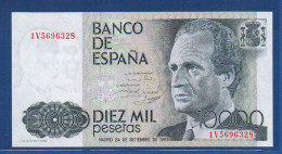 SPAIN - P.161 – 10000 PESETAS 1985 UNC-, S/n 1V5696328 - [ 4] 1975-…: Juan Carlos I.