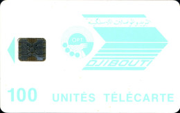 DJIBOUTI : DJI-16 100 Blue Logo 100 ( Batch: C51100979) USED - Gibuti