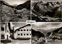 Bergün - 4 Bilder (10-531) * 18. 7. 1964 - Bergün/Bravuogn