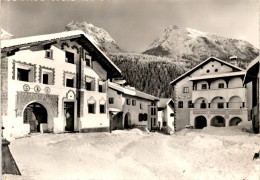 Dorfplatz Scuol (10024) * 16. 1. 1964 - Scuol