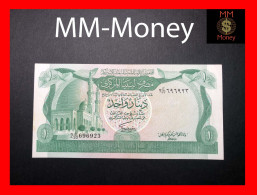 LIBYA 1  Dinar  1981   P. 44 B   "sig. R. A. Misallati"  Stain   UNC - Libye